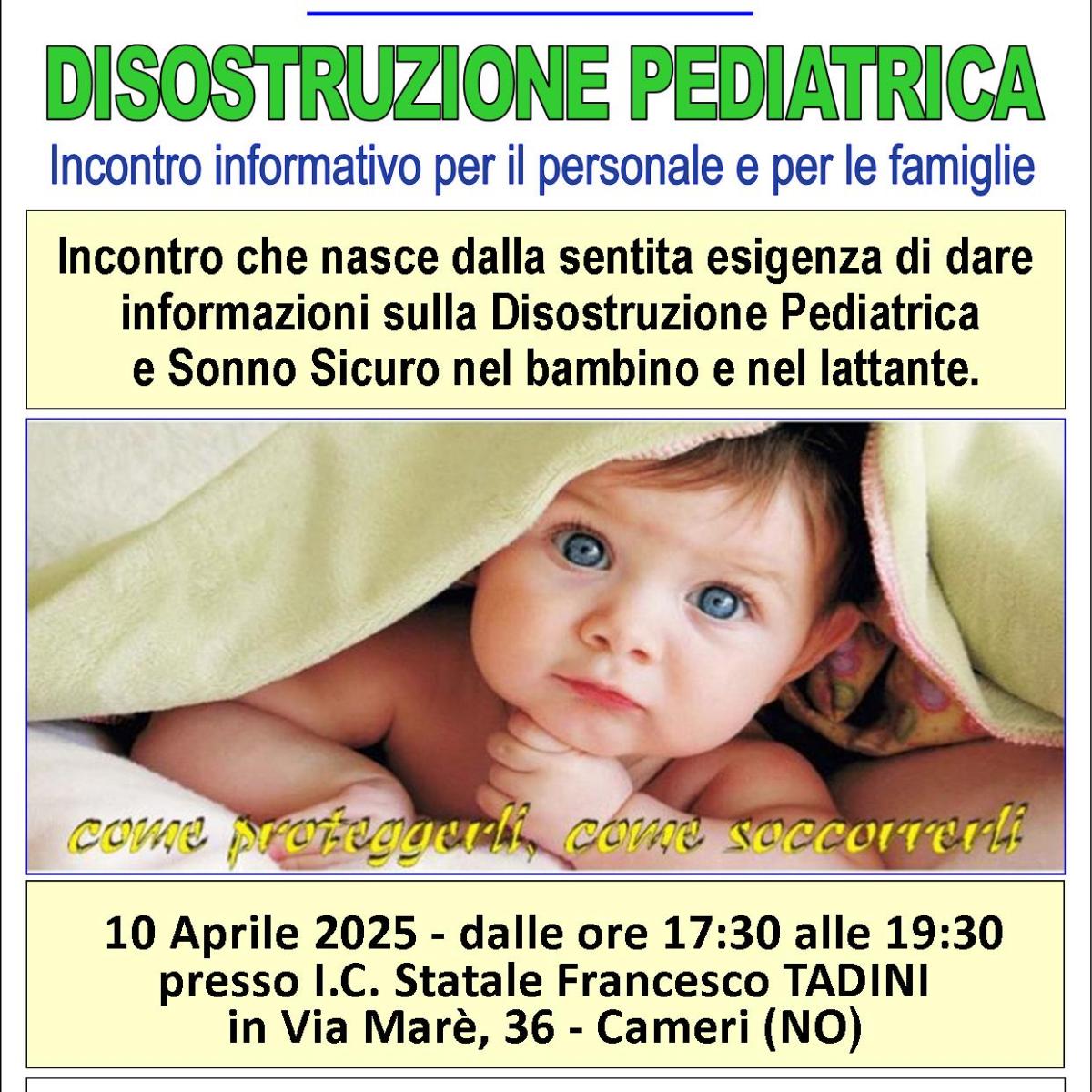 Incontro informativo a&nbsp;CAMERI